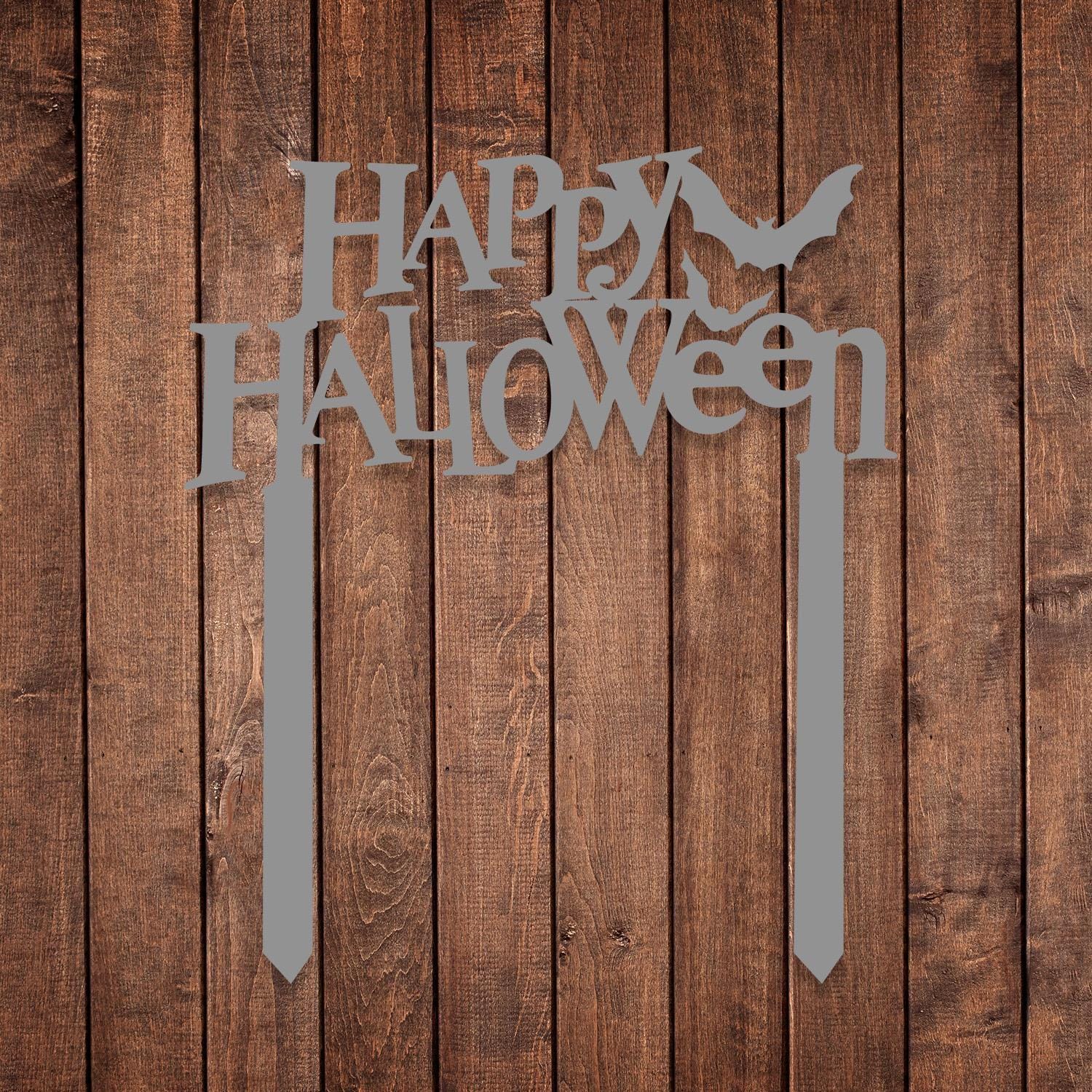 Happy Halloween Metal Garden Stake, Halloween Garden Decorations, Halloween Party Gift, Christmas Decor, Halloween Home Decor, Party Gifts